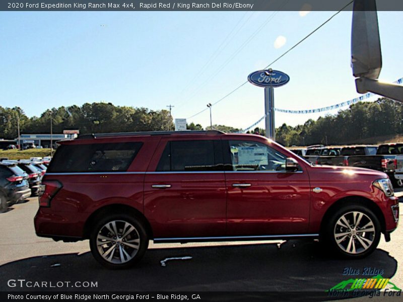 Rapid Red / King Ranch Del Rio/Ebony 2020 Ford Expedition King Ranch Max 4x4
