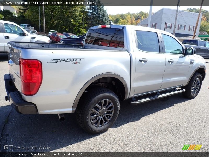 Iconic Silver / Ebony 2020 Ford Ranger XLT SuperCrew 4x4