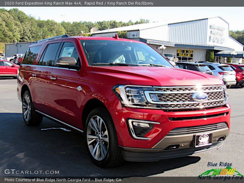 Rapid Red / King Ranch Del Rio/Ebony 2020 Ford Expedition King Ranch Max 4x4