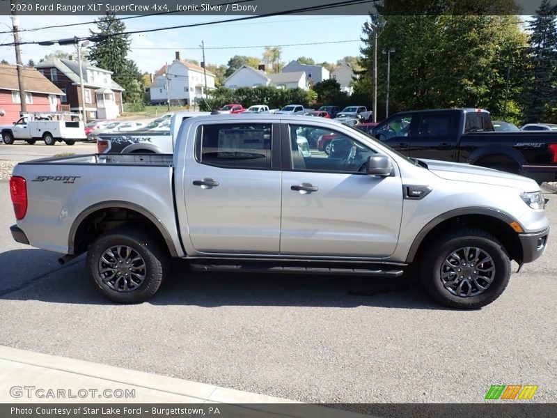 Iconic Silver / Ebony 2020 Ford Ranger XLT SuperCrew 4x4