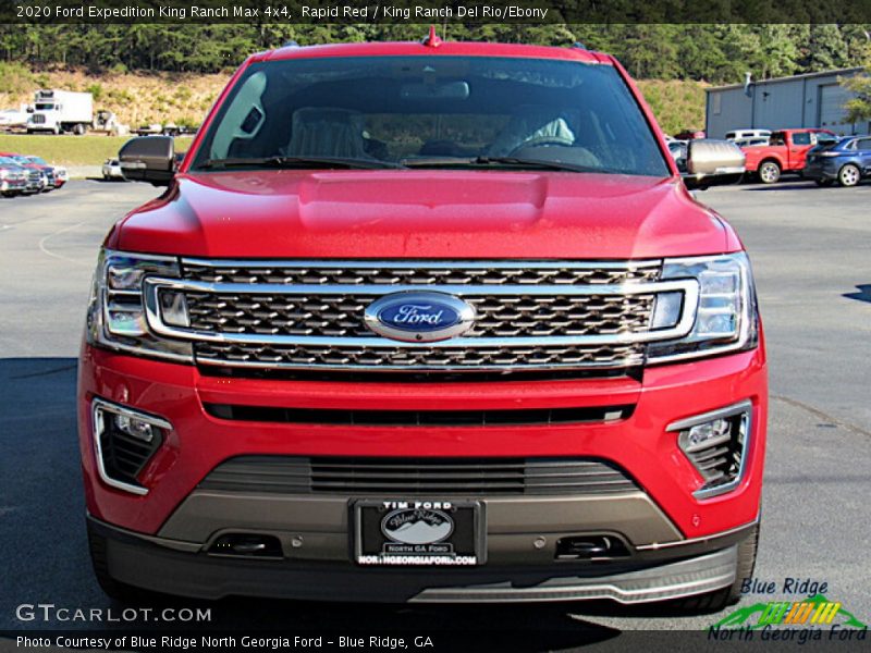 Rapid Red / King Ranch Del Rio/Ebony 2020 Ford Expedition King Ranch Max 4x4