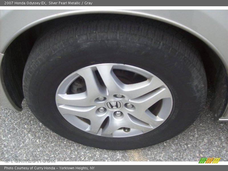 Silver Pearl Metallic / Gray 2007 Honda Odyssey EX