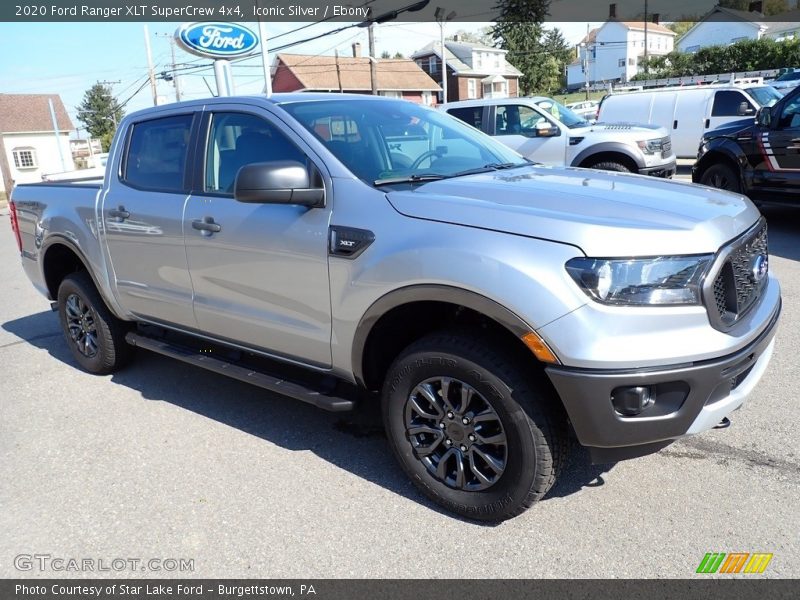 Front 3/4 View of 2020 Ranger XLT SuperCrew 4x4