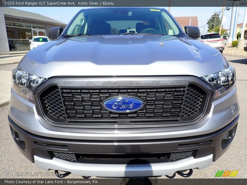 Iconic Silver / Ebony 2020 Ford Ranger XLT SuperCrew 4x4