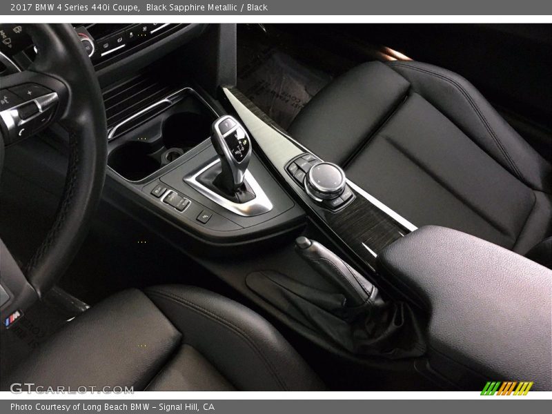 Black Sapphire Metallic / Black 2017 BMW 4 Series 440i Coupe