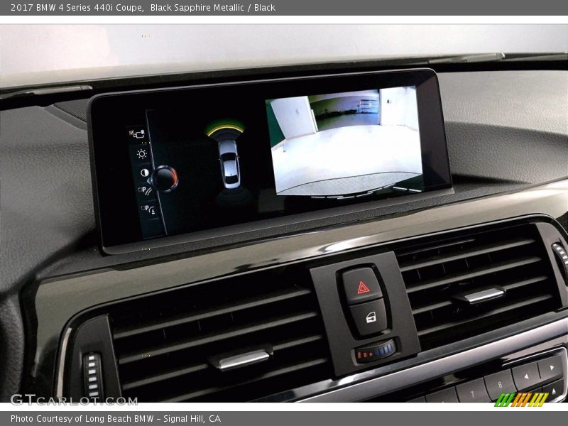 Black Sapphire Metallic / Black 2017 BMW 4 Series 440i Coupe