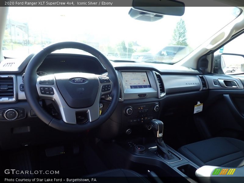 Iconic Silver / Ebony 2020 Ford Ranger XLT SuperCrew 4x4