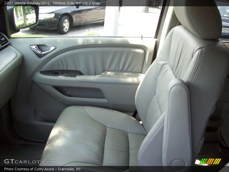 Nimbus Gray Metallic / Gray 2007 Honda Odyssey EX-L