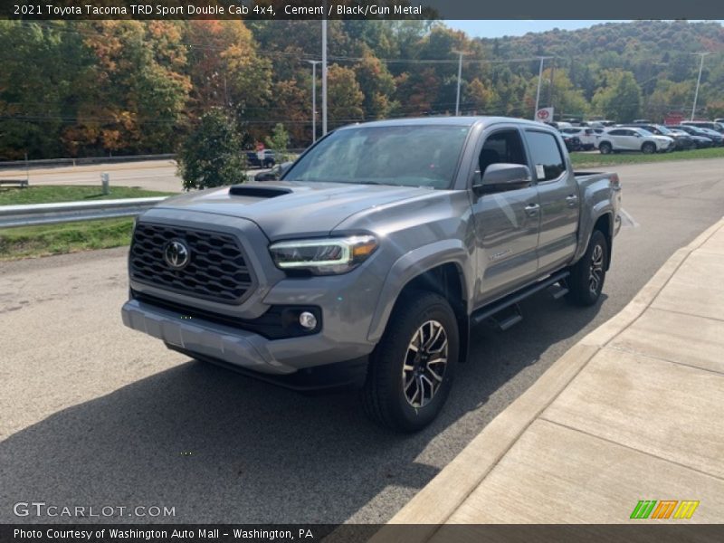 Cement / Black/Gun Metal 2021 Toyota Tacoma TRD Sport Double Cab 4x4