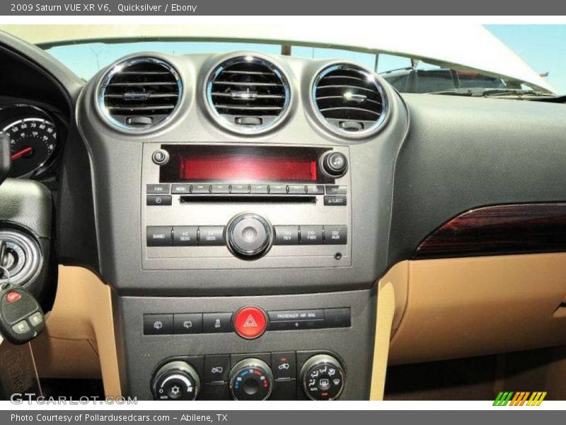 Quicksilver / Ebony 2009 Saturn VUE XR V6