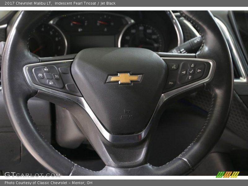 Iridescent Pearl Tricoat / Jet Black 2017 Chevrolet Malibu LT