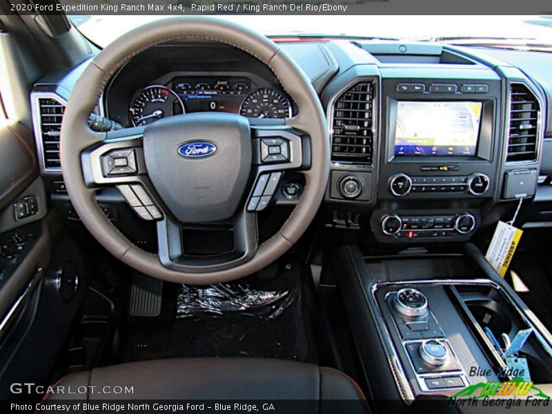 Rapid Red / King Ranch Del Rio/Ebony 2020 Ford Expedition King Ranch Max 4x4