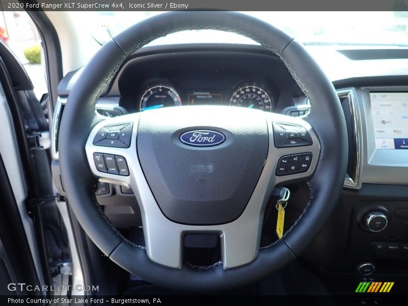 Iconic Silver / Ebony 2020 Ford Ranger XLT SuperCrew 4x4