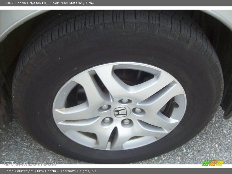 Silver Pearl Metallic / Gray 2007 Honda Odyssey EX