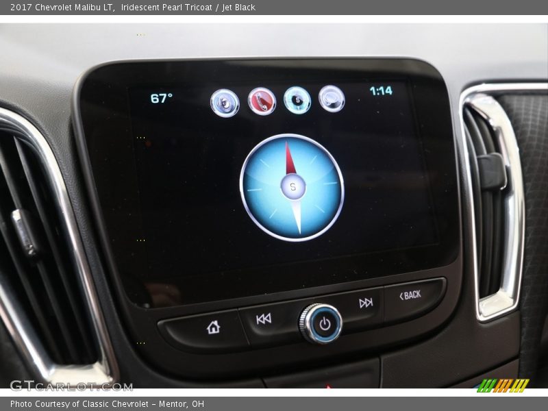 Iridescent Pearl Tricoat / Jet Black 2017 Chevrolet Malibu LT