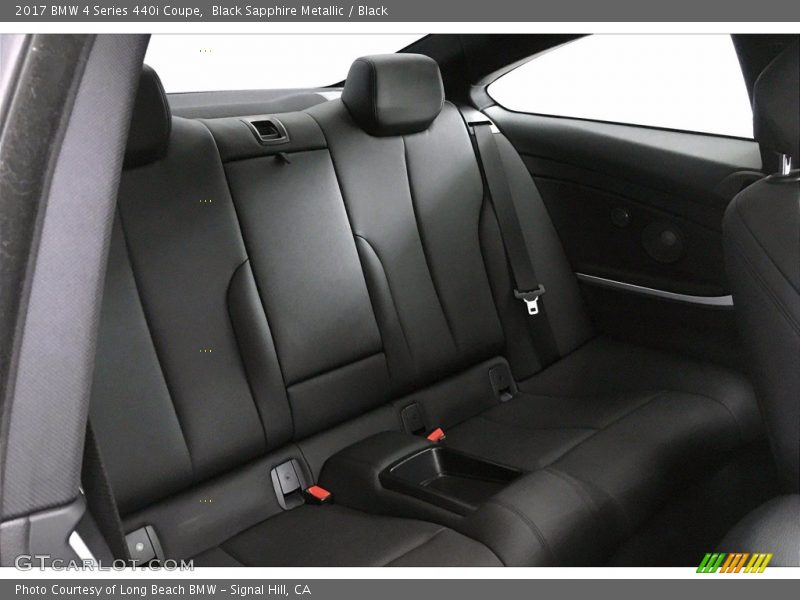 Black Sapphire Metallic / Black 2017 BMW 4 Series 440i Coupe