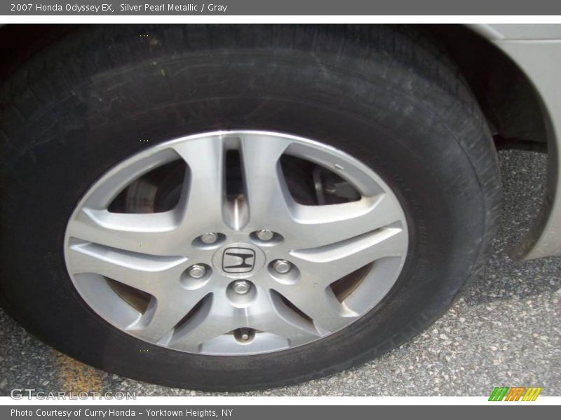 Silver Pearl Metallic / Gray 2007 Honda Odyssey EX