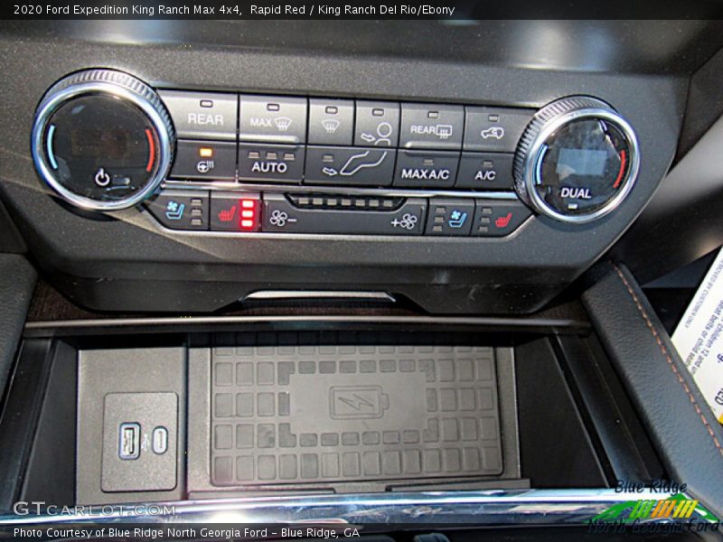 Rapid Red / King Ranch Del Rio/Ebony 2020 Ford Expedition King Ranch Max 4x4