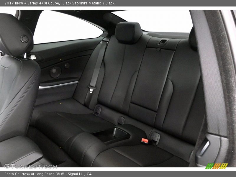Black Sapphire Metallic / Black 2017 BMW 4 Series 440i Coupe