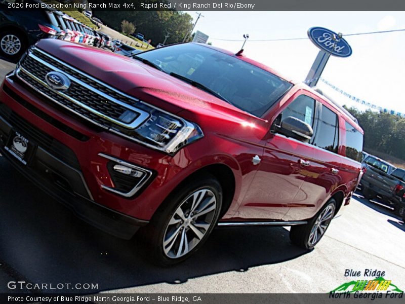 Rapid Red / King Ranch Del Rio/Ebony 2020 Ford Expedition King Ranch Max 4x4