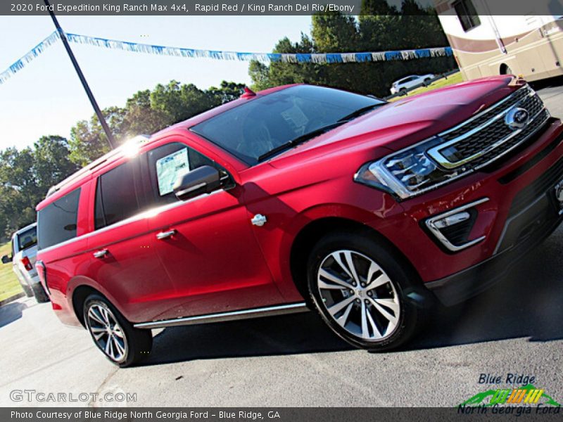 Rapid Red / King Ranch Del Rio/Ebony 2020 Ford Expedition King Ranch Max 4x4