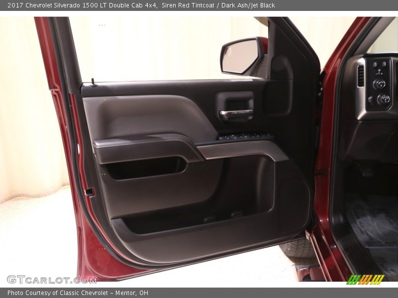 Siren Red Tintcoat / Dark Ash/Jet Black 2017 Chevrolet Silverado 1500 LT Double Cab 4x4