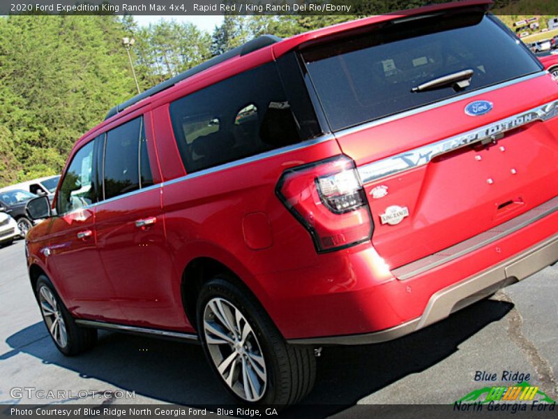 Rapid Red / King Ranch Del Rio/Ebony 2020 Ford Expedition King Ranch Max 4x4