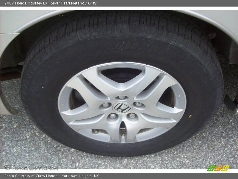 Silver Pearl Metallic / Gray 2007 Honda Odyssey EX