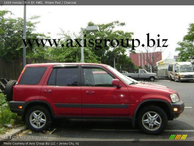 Milano Red / Charcoal 1999 Honda CR-V EX 4WD