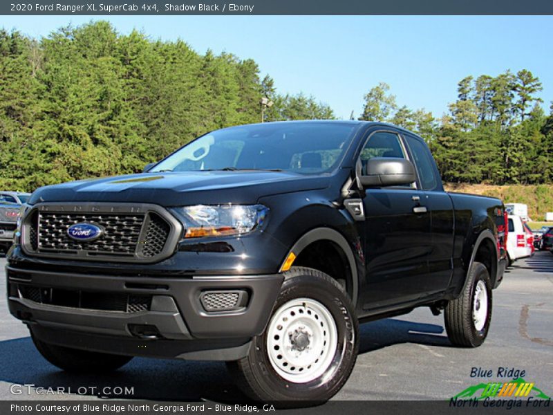 Shadow Black / Ebony 2020 Ford Ranger XL SuperCab 4x4