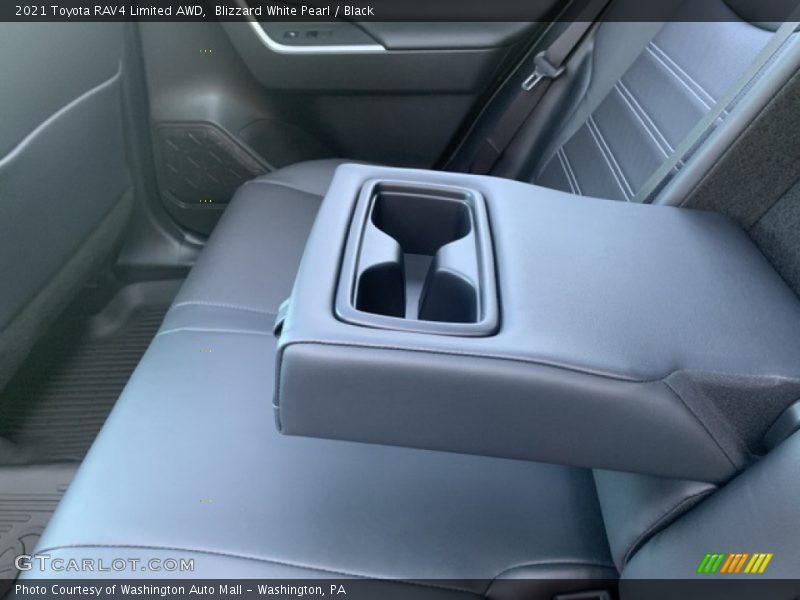 Blizzard White Pearl / Black 2021 Toyota RAV4 Limited AWD