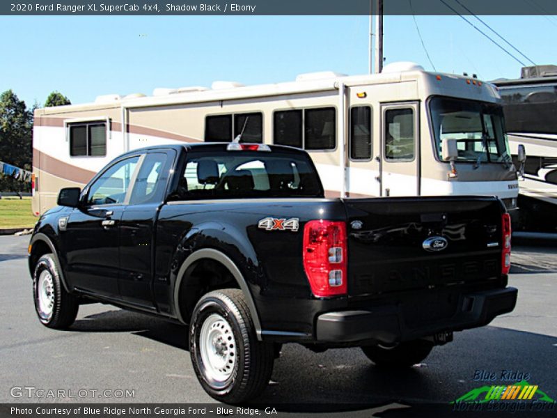 Shadow Black / Ebony 2020 Ford Ranger XL SuperCab 4x4