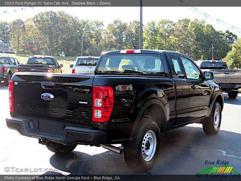 Shadow Black / Ebony 2020 Ford Ranger XL SuperCab 4x4
