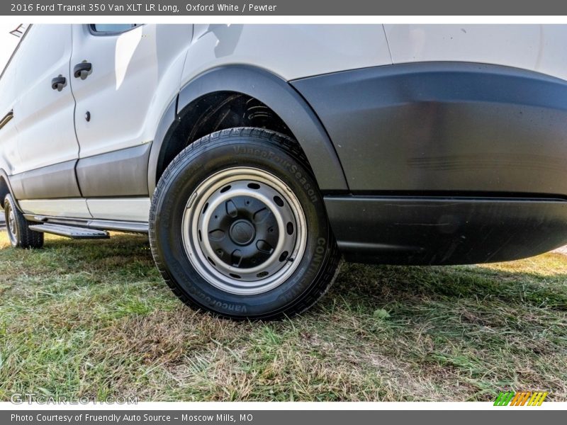 Oxford White / Pewter 2016 Ford Transit 350 Van XLT LR Long