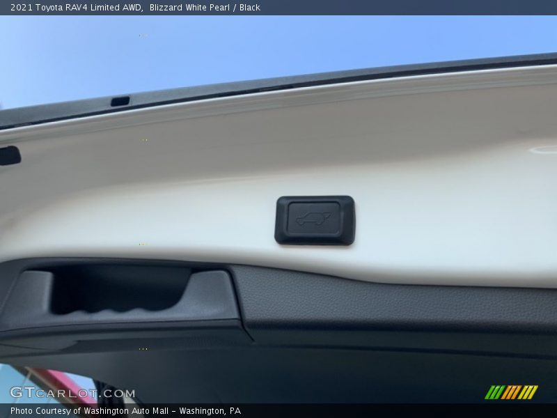Blizzard White Pearl / Black 2021 Toyota RAV4 Limited AWD