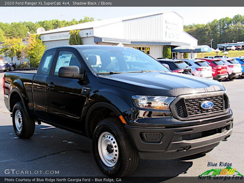 Shadow Black / Ebony 2020 Ford Ranger XL SuperCab 4x4