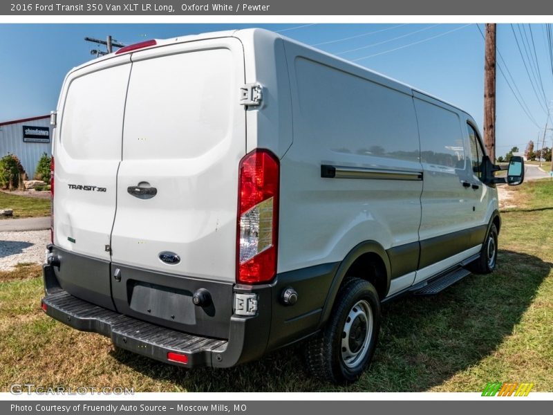 Oxford White / Pewter 2016 Ford Transit 350 Van XLT LR Long