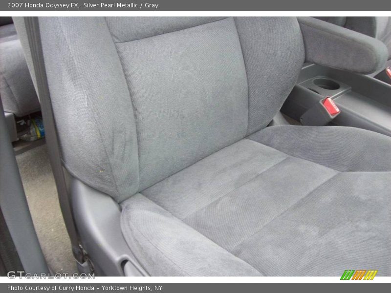 Silver Pearl Metallic / Gray 2007 Honda Odyssey EX