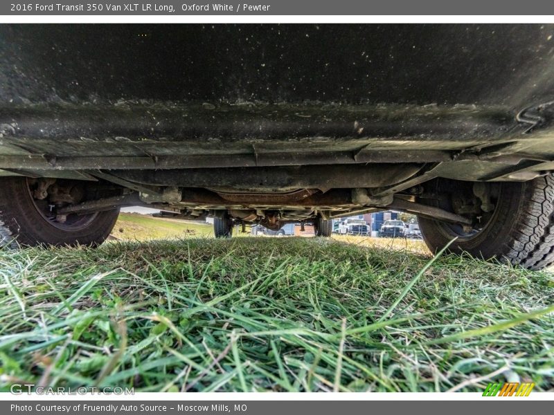 Oxford White / Pewter 2016 Ford Transit 350 Van XLT LR Long