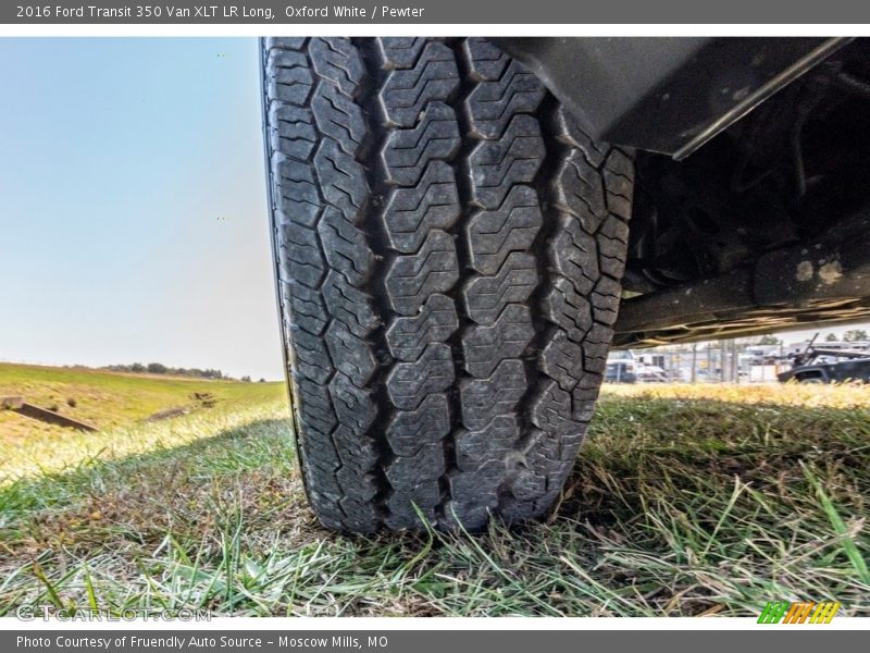 Oxford White / Pewter 2016 Ford Transit 350 Van XLT LR Long