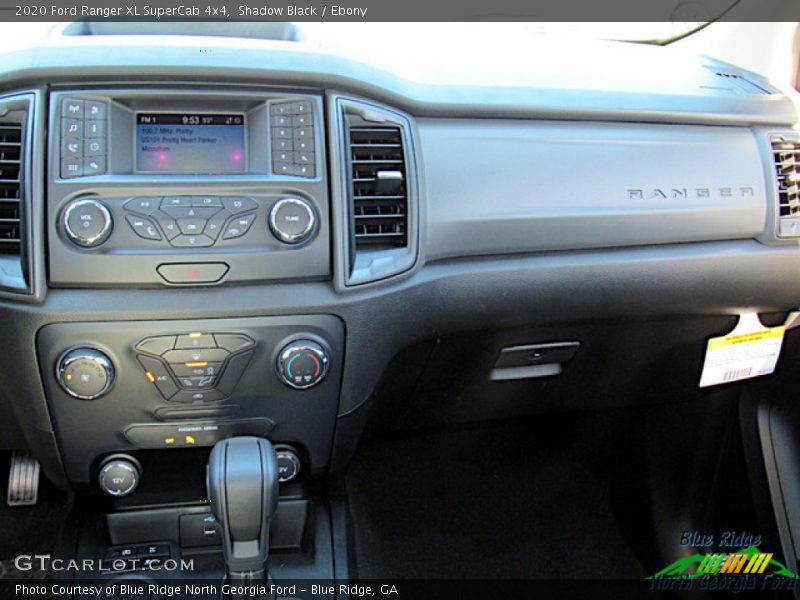 Shadow Black / Ebony 2020 Ford Ranger XL SuperCab 4x4