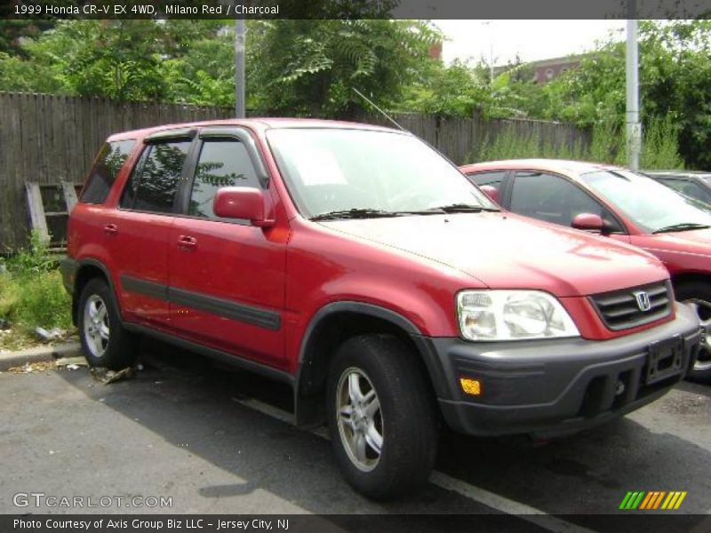 Milano Red / Charcoal 1999 Honda CR-V EX 4WD