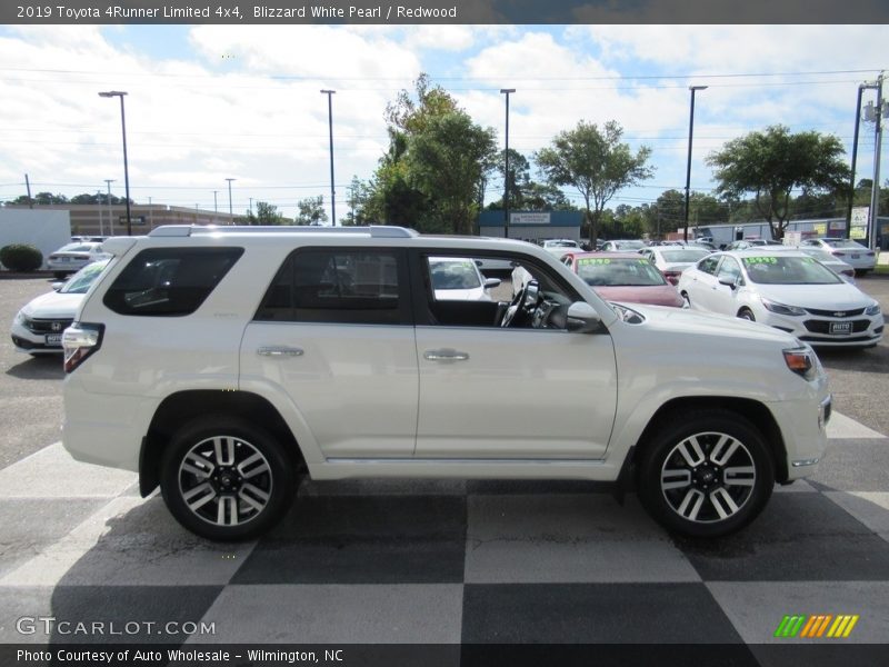 Blizzard White Pearl / Redwood 2019 Toyota 4Runner Limited 4x4
