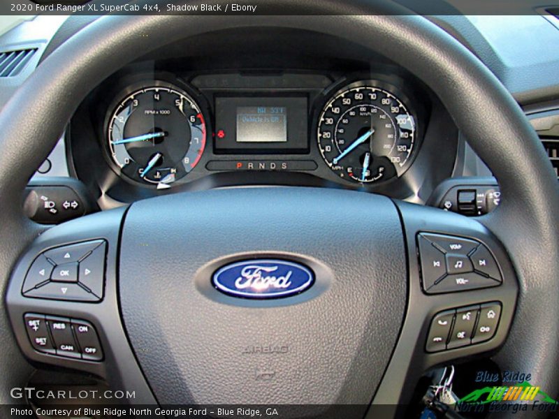 Shadow Black / Ebony 2020 Ford Ranger XL SuperCab 4x4