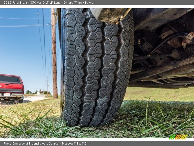 Oxford White / Pewter 2016 Ford Transit 350 Van XLT LR Long