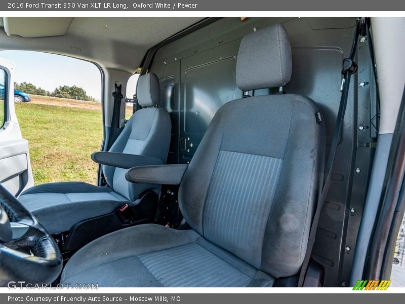 Oxford White / Pewter 2016 Ford Transit 350 Van XLT LR Long