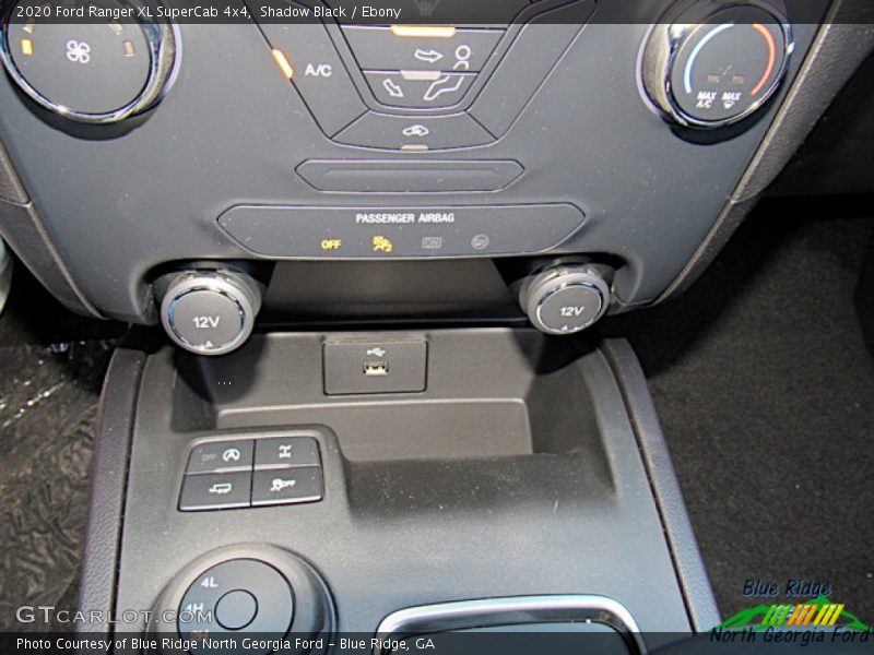Shadow Black / Ebony 2020 Ford Ranger XL SuperCab 4x4