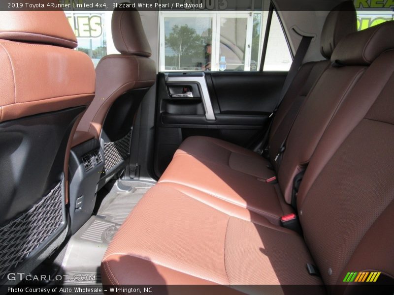 Blizzard White Pearl / Redwood 2019 Toyota 4Runner Limited 4x4