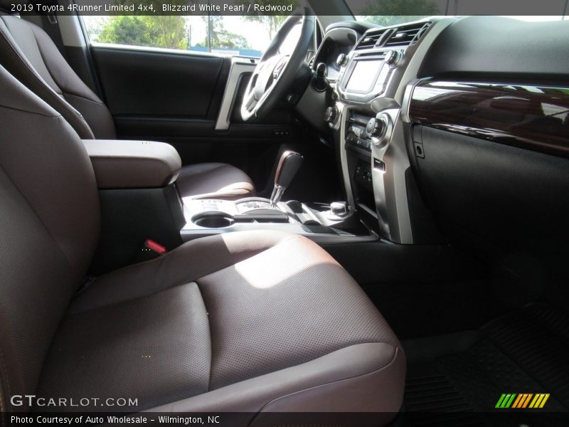 Blizzard White Pearl / Redwood 2019 Toyota 4Runner Limited 4x4