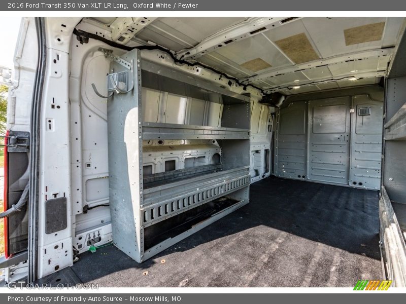 Oxford White / Pewter 2016 Ford Transit 350 Van XLT LR Long